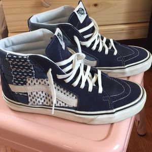 Vans Sk8-Hi Patchwork!!